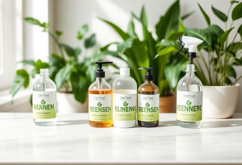 Eco-friendly cleaning products used by Tidyee